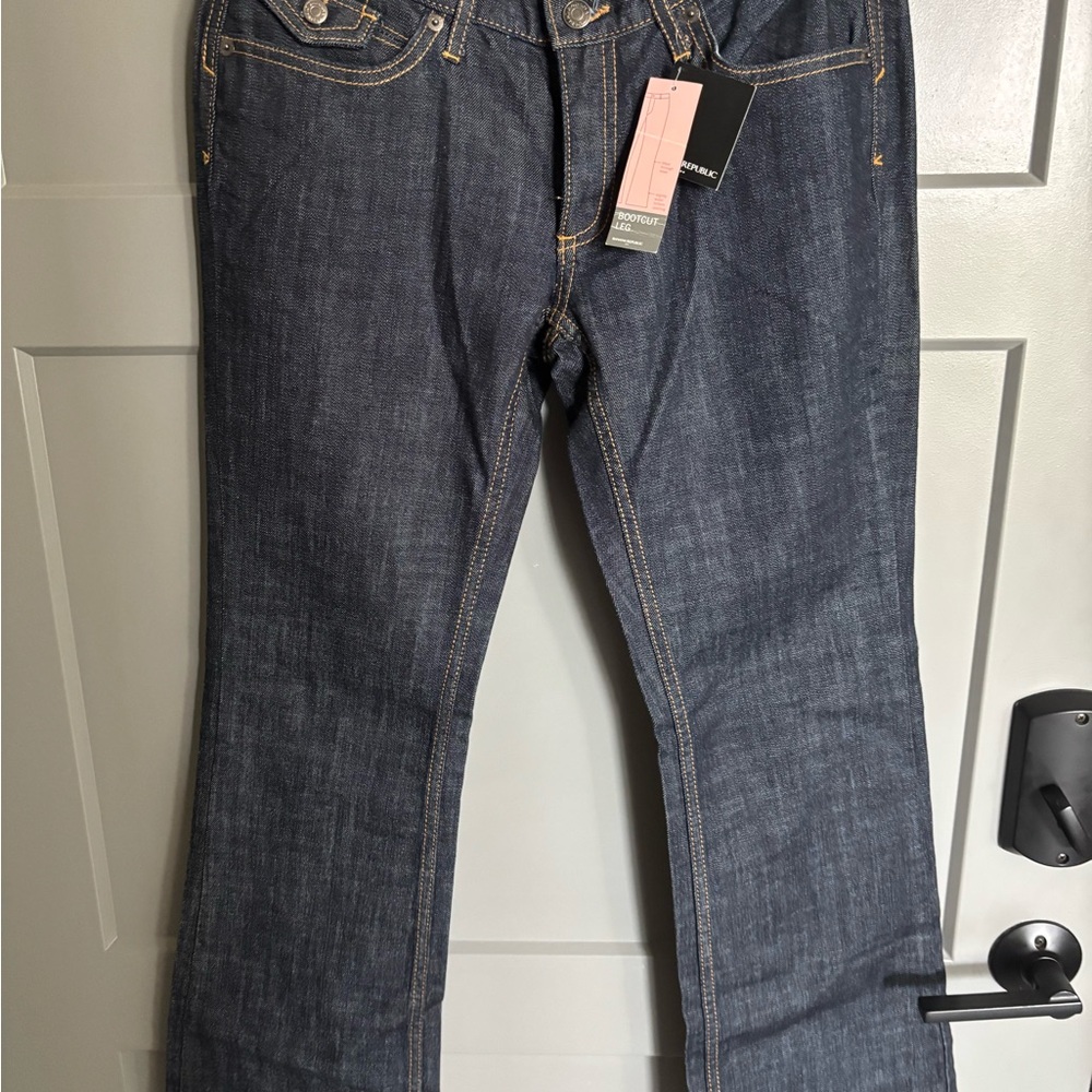 NWT Banana Republic Dark Indigo Boot Cut Jeans